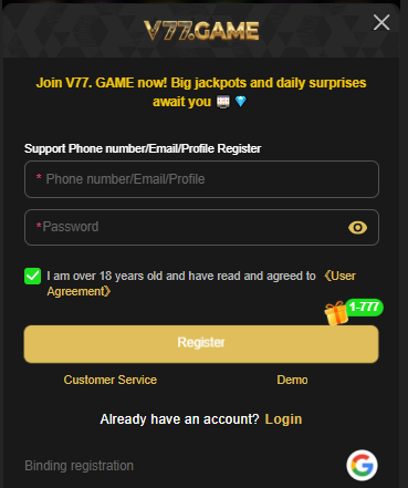 V77 Game